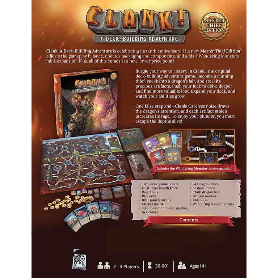 Dire Wolf Digital -  Clank! A Deck-Building Adventure (Master Thief Edition) Pre-Order