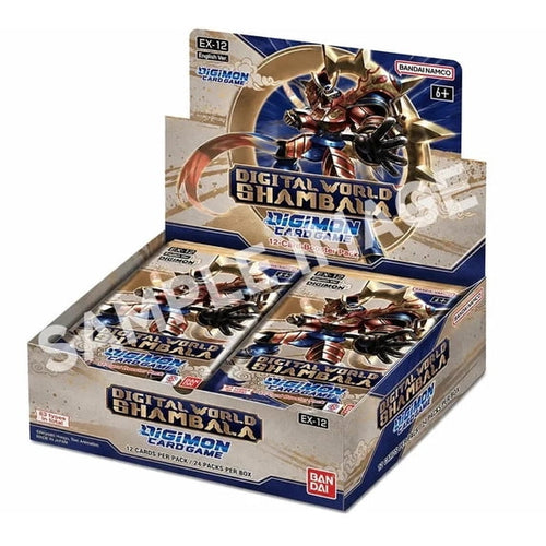 Digimon Card Game: Extra Booster: Digital World Shambala (Ex12) Booster Box - Bandai