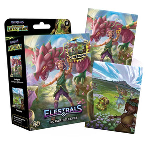 Elestrals Llc -  Elestrals Tcg: Lifestream: Ladogon (Champion Of Dionysus) Card Sleeves
