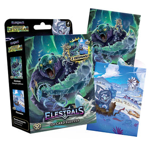 Elestrals Llc -  Elestrals Tcg: Lifestream: Glaciursa (Champion Of Khione) Card Sleeves