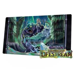 Elestrals Llc -  Elestrals Tcg: Lifestream: Glaciursa (Champion Of Khione) Playmat