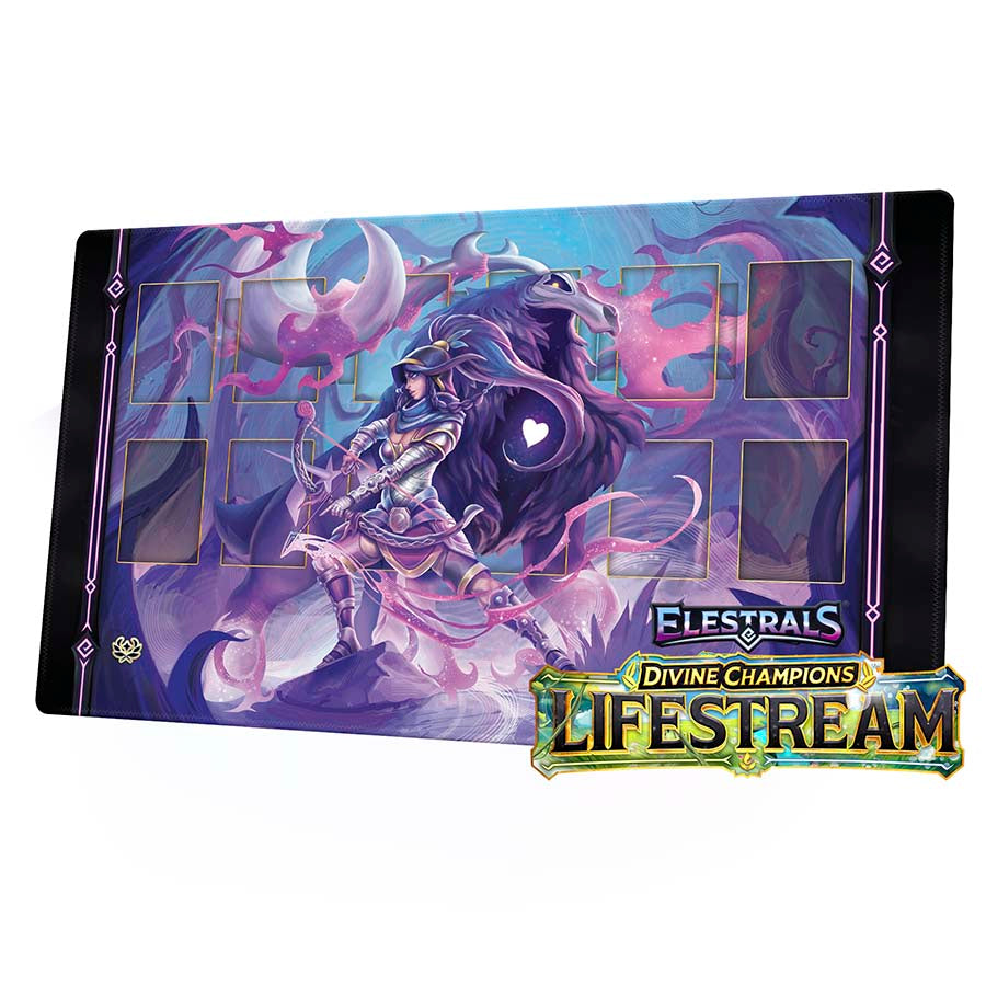Elestrals Llc -  Elestrals Tcg: Lifestream: Posthumoose (Champion Of Artemis) Playmat