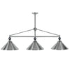 54'' 3 SHADE BILLIARD FIXTURE