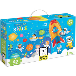 BANANA PANDA Banana Panda BPN49043 Figure It Out Puzzle  Multi Color