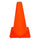 Everrich EVB-0016-2 12 in. Height Plastic Cones - Orange