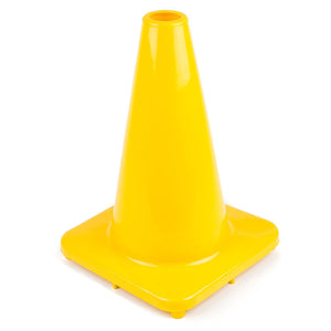 Active Athlete 12 in. Height Plastic Cones - Yellow