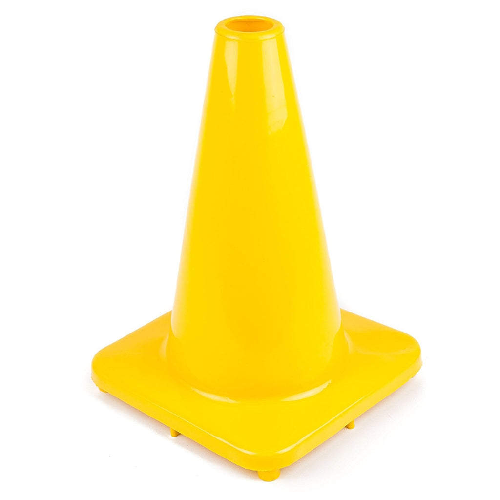 Active Athlete 12 in. Height Plastic Cones - Yellow