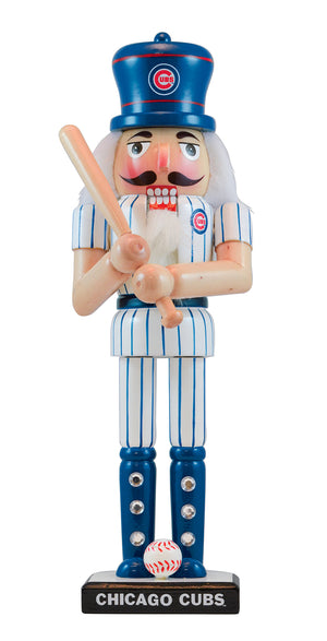 Chicago Cubs Nutcracker Periodic Restock - Masterpieces Puzzle Company