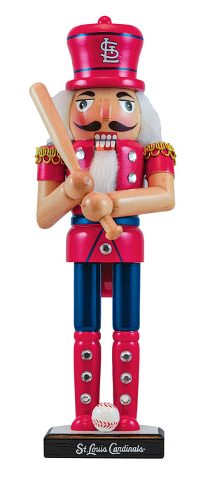 St. Louis Cardinals Nutcracker Periodic Restock - Masterpieces Puzzle Company