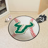 Fanmats - University of South Florida Baseball Mat 27'' diameter