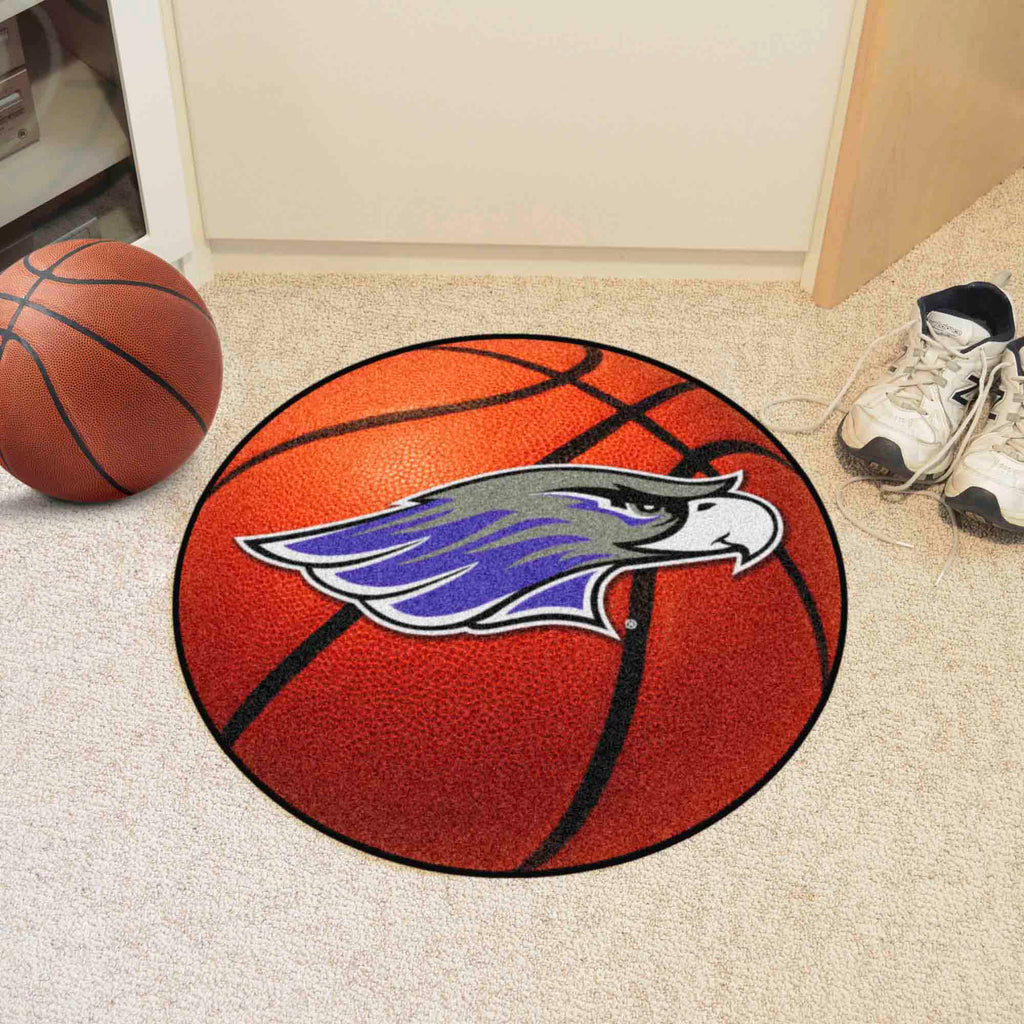 Fanmats - University of Wisconsin-Whitewater Basketball Mat 27'' diameter