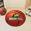 Fanmats - Wright State University Basketball Mat 27'' diameter