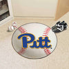 Fanmats - University of Pittsburgh Baseball Mat 27'' diameter