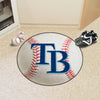 Fanmats - MLB - Tampa Bay Rays Baseball Mat 27'' diameter