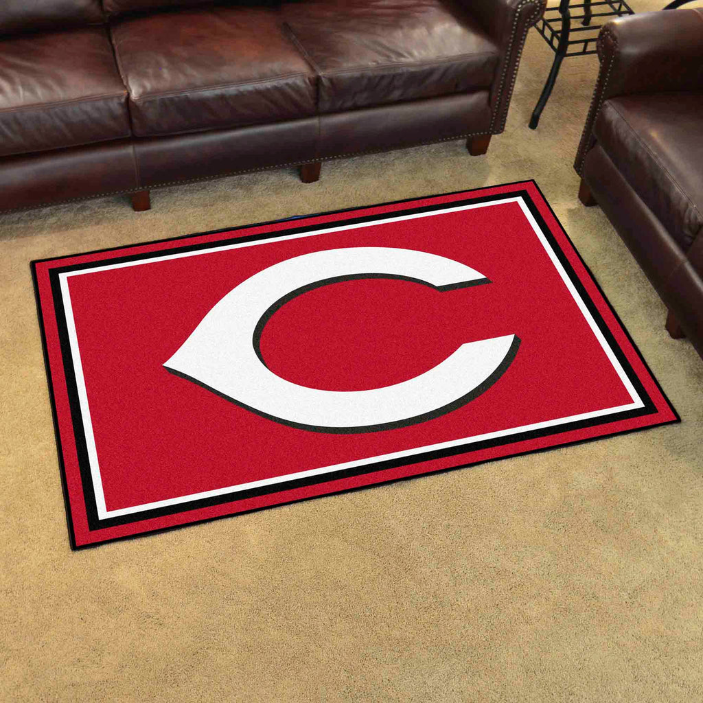 Fanmats - MLB - Cincinnati Reds 4x6 Rug 44''x71''