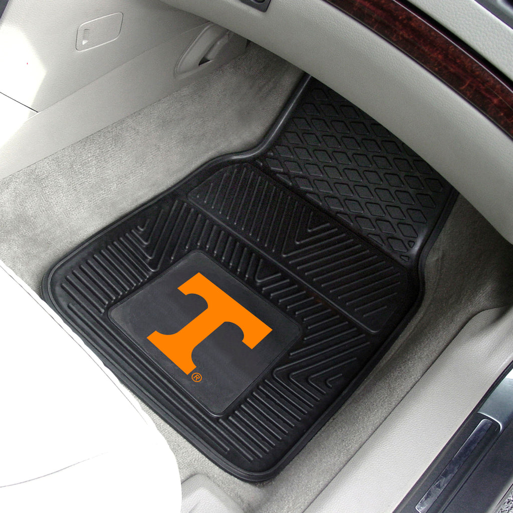Fanmats - University of Tennessee 2-pc Vinyl Car Mat Set 17''x27''