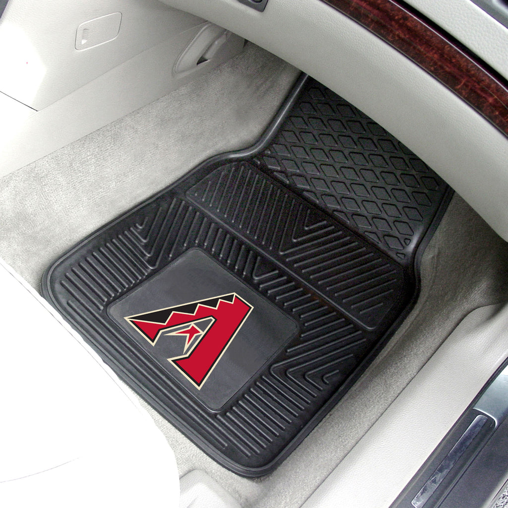 Fanmats - MLB - Arizona Diamondbacks 2-pc Vinyl Car Mat Set 17''x27''