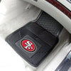 Fanmats - NFL - San Francisco 49ers 2-pc Vinyl Car Mat Set 17''x27''