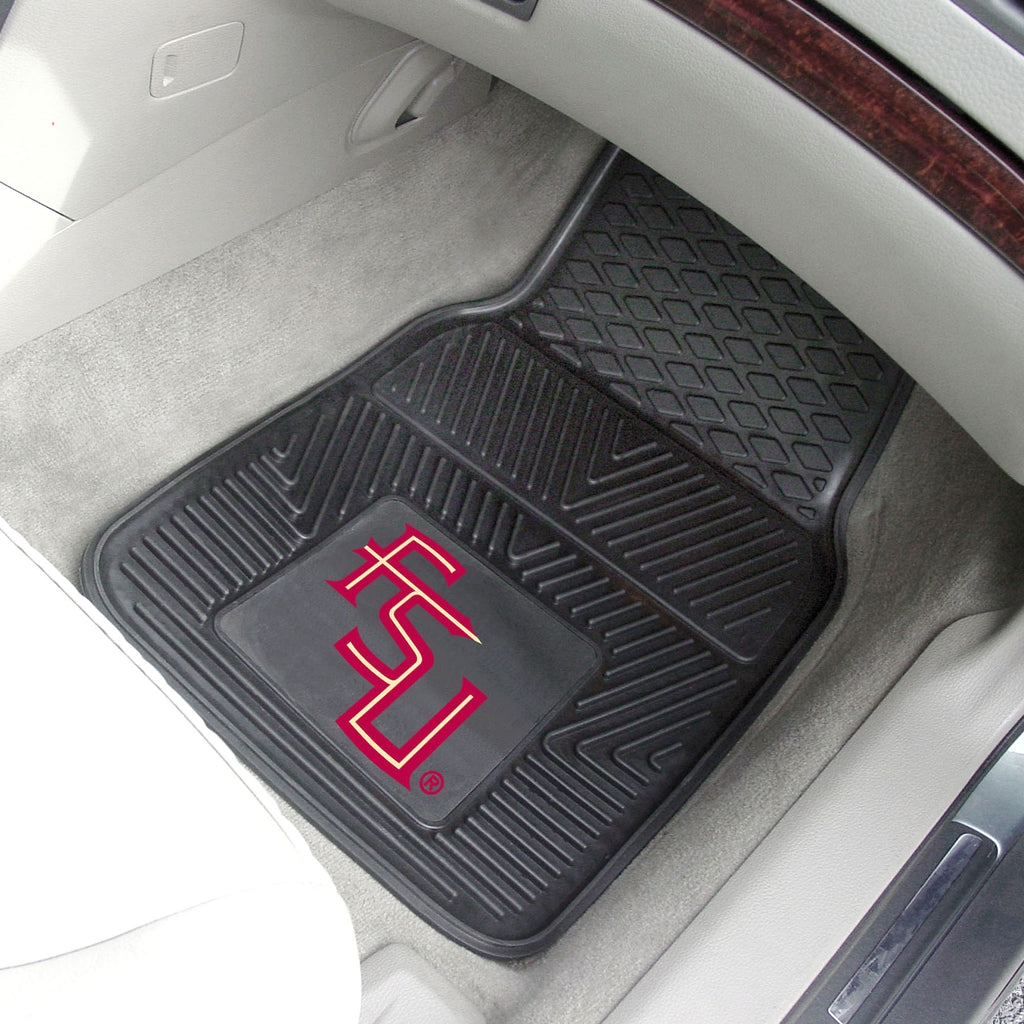 Fanmats - Florida State University 2-pc Vinyl Car Mat Set 17''x27''
