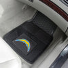 Fanmats - NFL - Los Angeles Chargers 2-pc Vinyl Car Mat Set 17''x27''