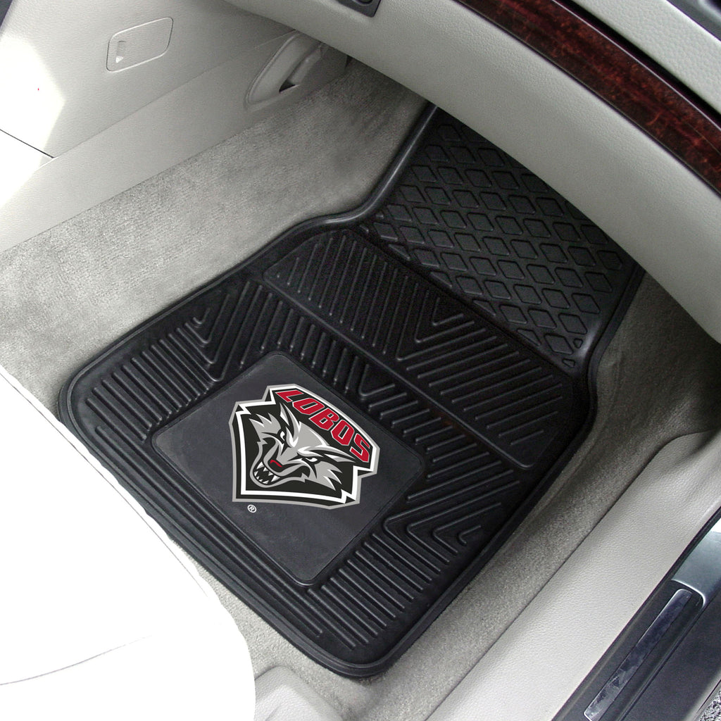Fanmats - University of New Mexico 2-pc Vinyl Car Mat Set 17''x27''