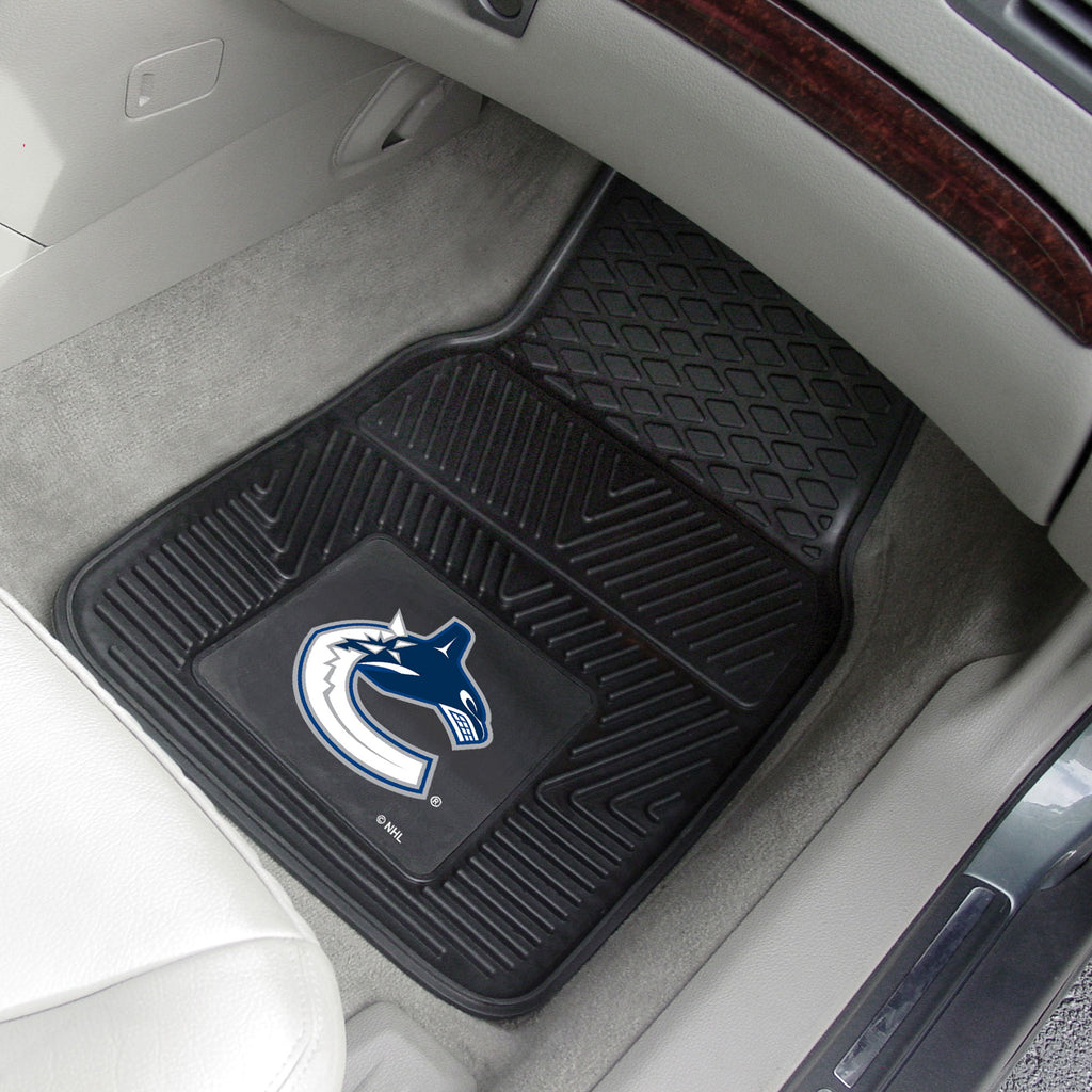 Fanmats - NHL - Vancouver Canucks 2-pc Vinyl Car Mat Set 17''x27''