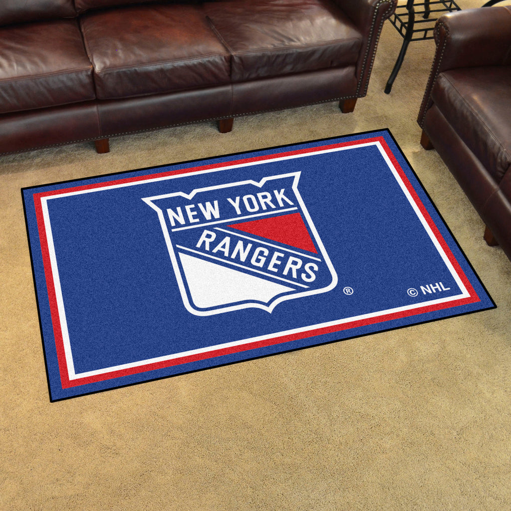 Fanmats - NHL - New York Rangers 4x6 Rug 44''x71''