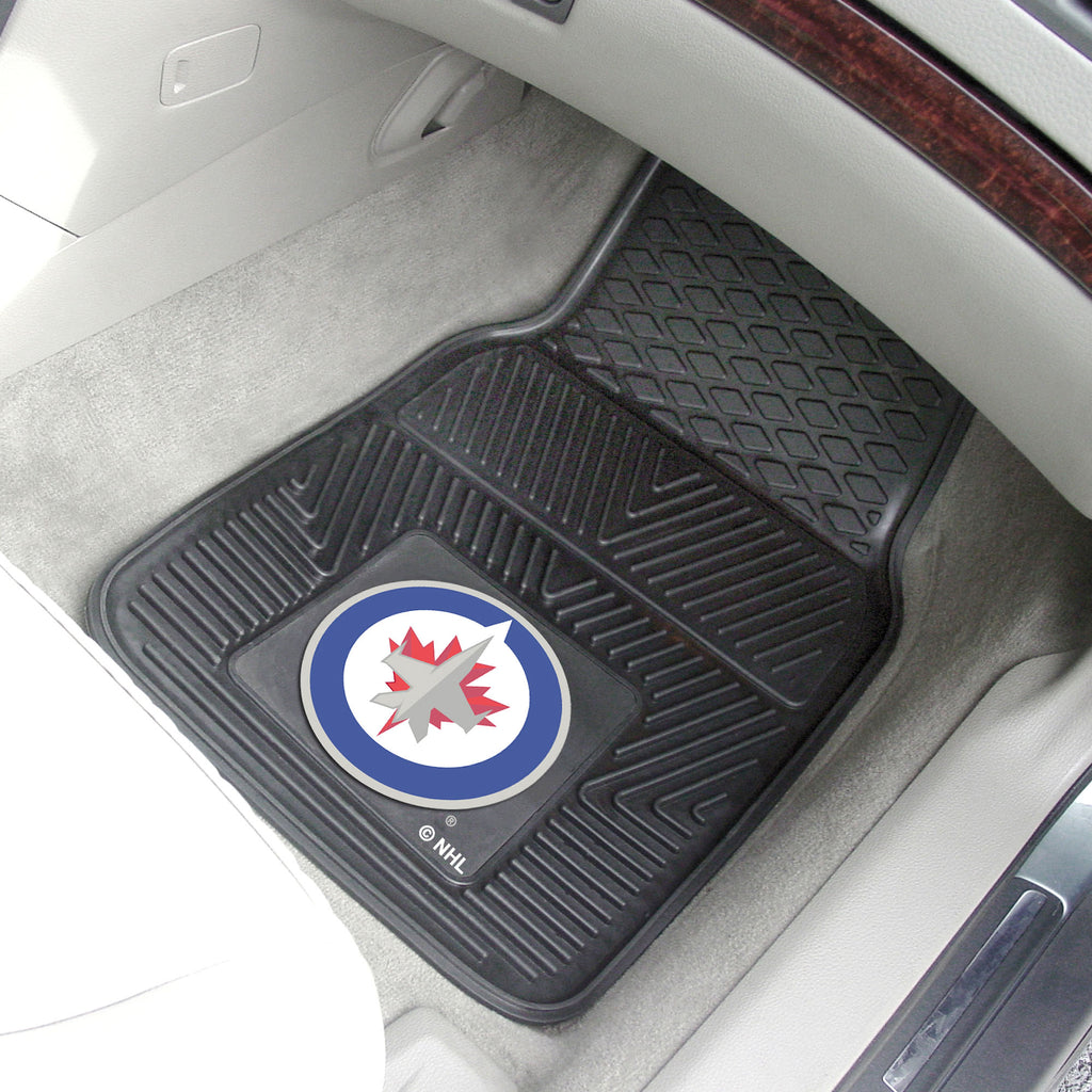 Fanmats - NHL - Winnipeg Jets 2-pc Vinyl Car Mat Set 17''x27''