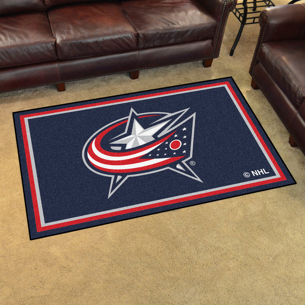 Fanmats - NHL - Columbus Blue Jackets 4x6 Rug 44''x71''