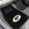 Fanmats - NFL - Green Bay Packers 2-pc Embroidered Car Mat Set 17''x25.5''
