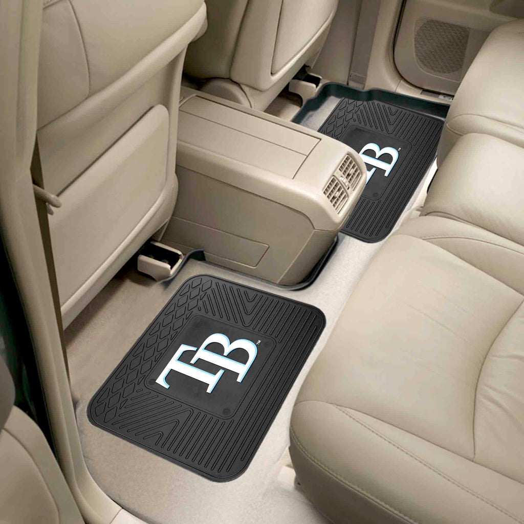 Fanmats - MLB - Tampa Bay Rays 2 Utility Mats 14''x17''