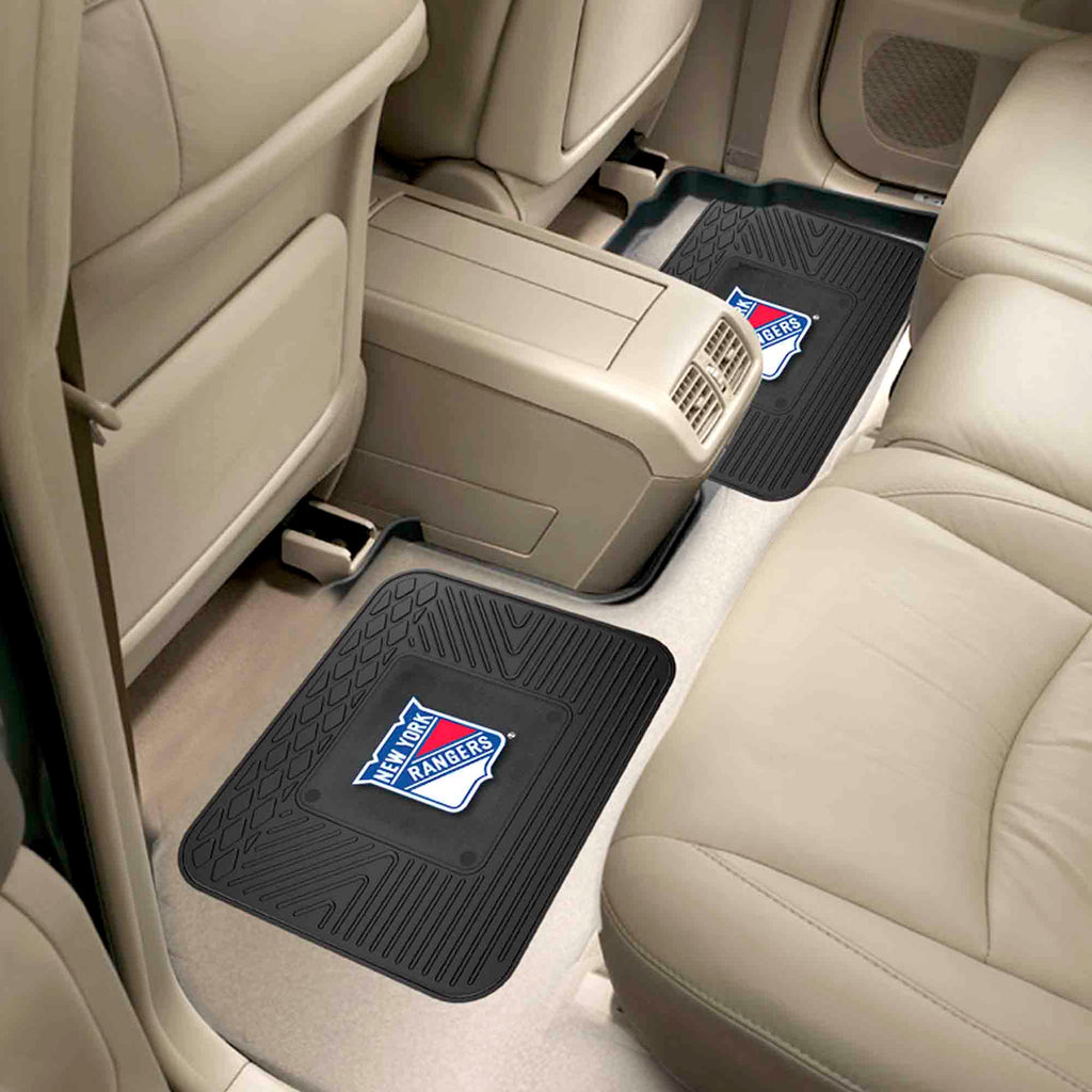 Fanmats - NHL - New York Rangers 2 Utility Mats 14''x17''