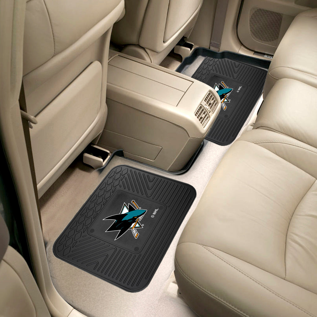 Fanmats - NHL - San Jose Sharks 2 Utility Mats 14''x17''