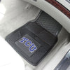Fanmats - Texas Christian University 2-pc Vinyl Car Mat Set 17''x27''