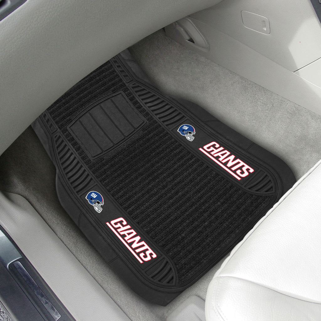 Fanmats - NFL - New York Giants 2-pc Deluxe Car Mat Set 21''x27''