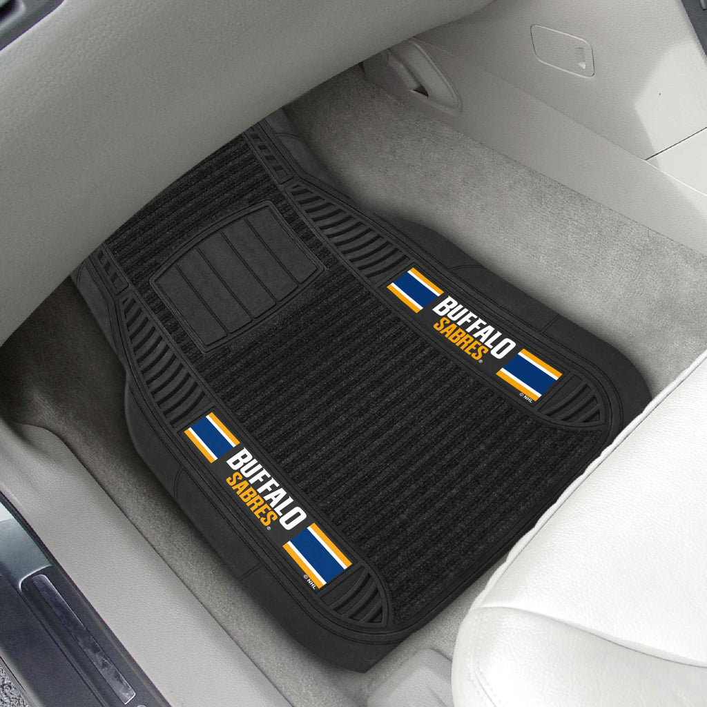 Fanmats - NHL - Buffalo Sabres 2-pc Deluxe Car Mat Set 21''x27''