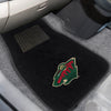 Fanmats - NHL - Minnesota Wild 2-pc Embroidered Car Mat Set 17''x25.5''