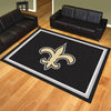 Fanmats - NFL - New Orleans Saints 8x10 Rug 87''x117''
