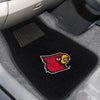 Fanmats - University of Louisville 2-pc Embroidered Car Mat Set 17''x25.5''