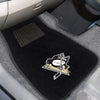 Fanmats - NHL - Pittsburgh Penguins 2-pc Embroidered Car Mat Set 17''x25.5''
