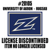 Fanmats - University of Akron 5x8 Rug 59.5''x88''