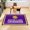 Fanmats - Western Illinois University 5x8 Rug 59.5''x88''
