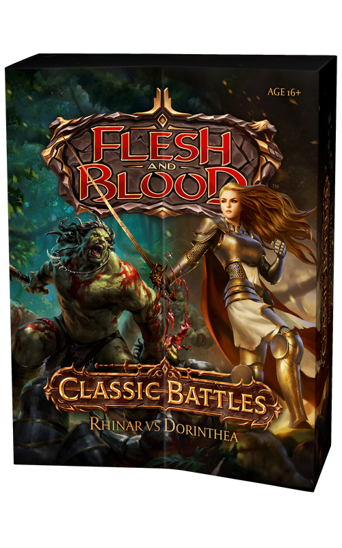 Legend Story Studios - Flesh And Blood Classic Battles Rhinar Vs Dorinthea