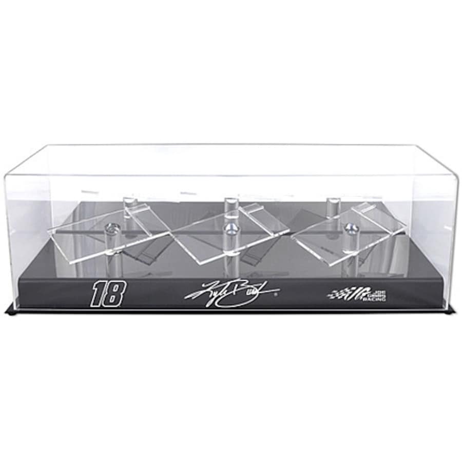 Kyle Busch 1:24 Scale 3-Car Die-Cast Display Case