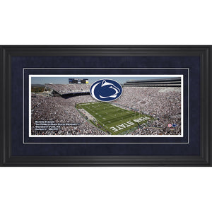 Penn State Nittany Lions Beaver Stadium Gameday Framed Panoramic