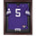 TCU Horned Frogs Mahogany Framed Logo Jersey Display Case