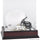 TCU Horned Frogs Mahogany Logo Mini Helmet Display Case with Mirror Back