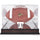 Tennessee Volunteers Mahogany Base Logo Football Display Case with Mirror Back