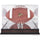 Wisconsin Badgers Mahogany Base Logo Football Case with Mirror Back