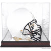 Florida Gators Mahogany Base Team Logo Helmet Display Case with Mirrored Back
